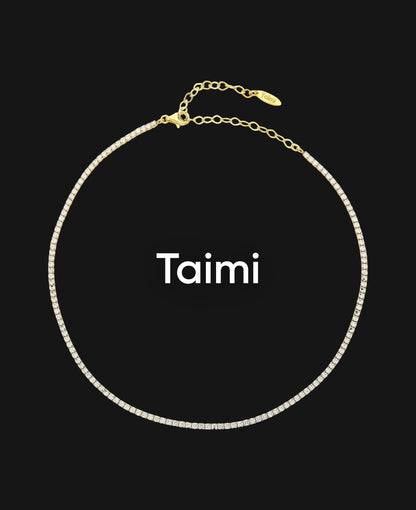 Taimi Crystal Tennis Choker