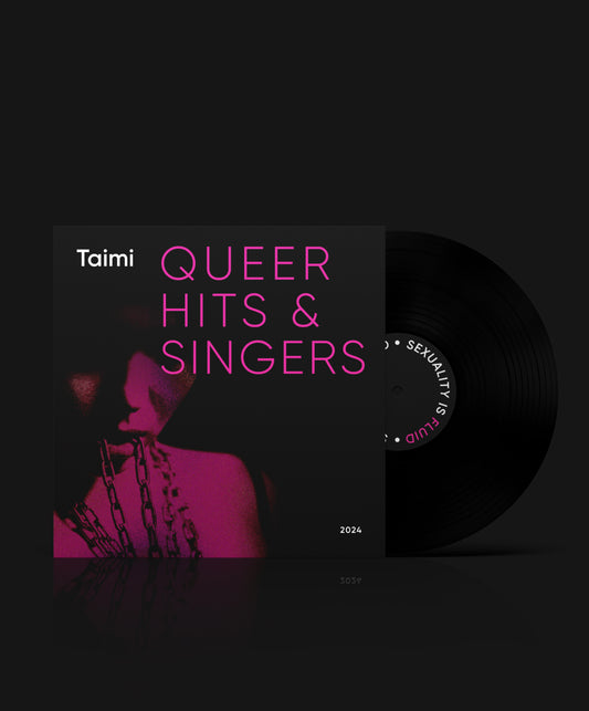 Taimi's "Queer Hits" Vinyl Record